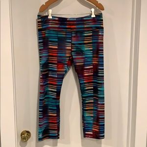 Athleta Rainbow Sonar Athletic Crop legging